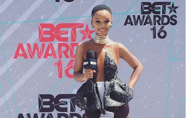 Nandi Mngoma ruled the red carpet at the 2016 BET Awards.
