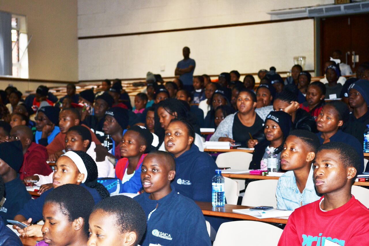 Last week, matric learners work to improve their maths, accounting and science marks at SAICA’s KZN Thuthuka development camp.