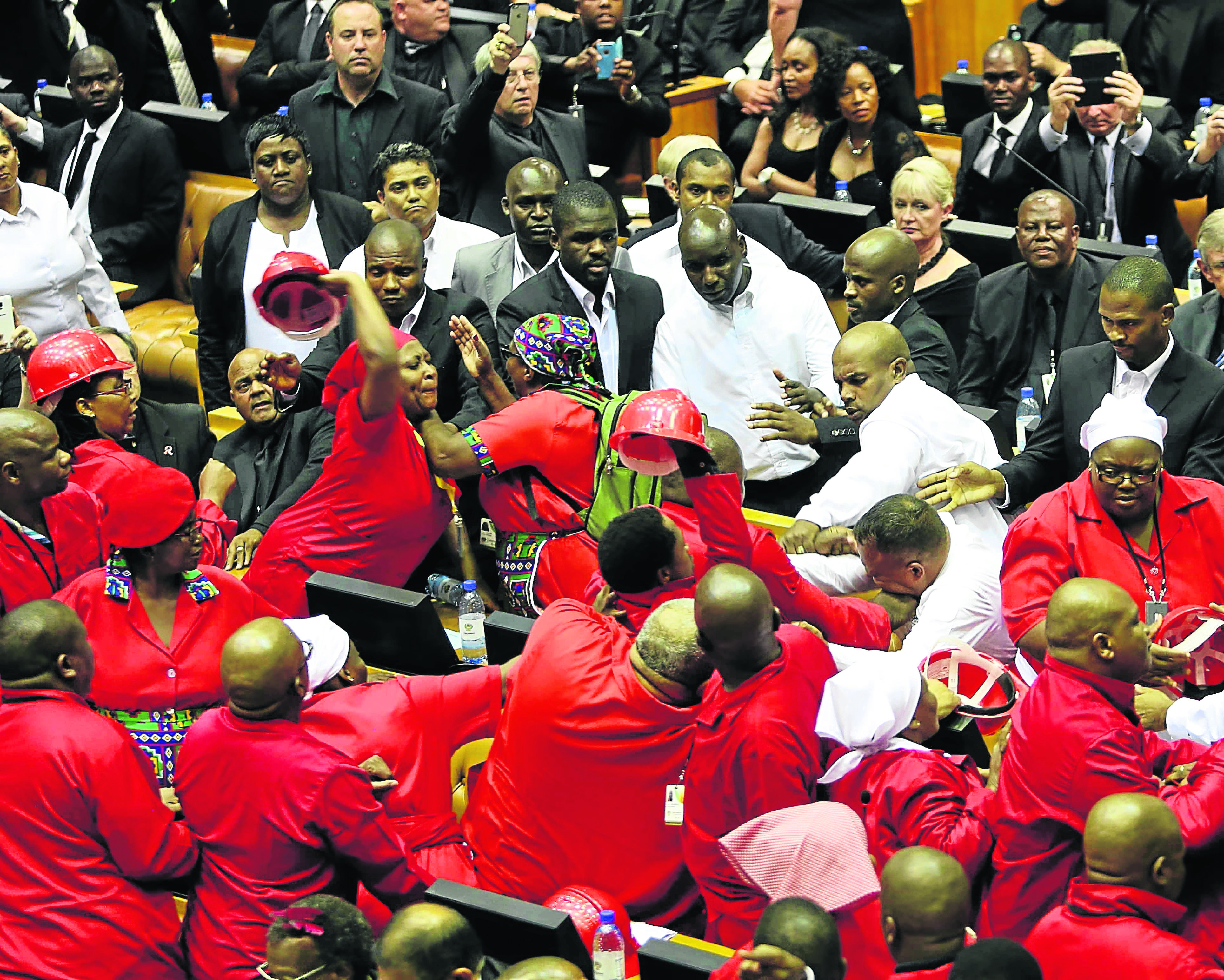Image: The EFF challenges fellow MPs and South Africans to pay greater interest in what happens in parliament