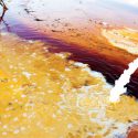 Image: Acid Water Waste From Copper Mine In Romania © Robert Tshabalala @ Financial Mail